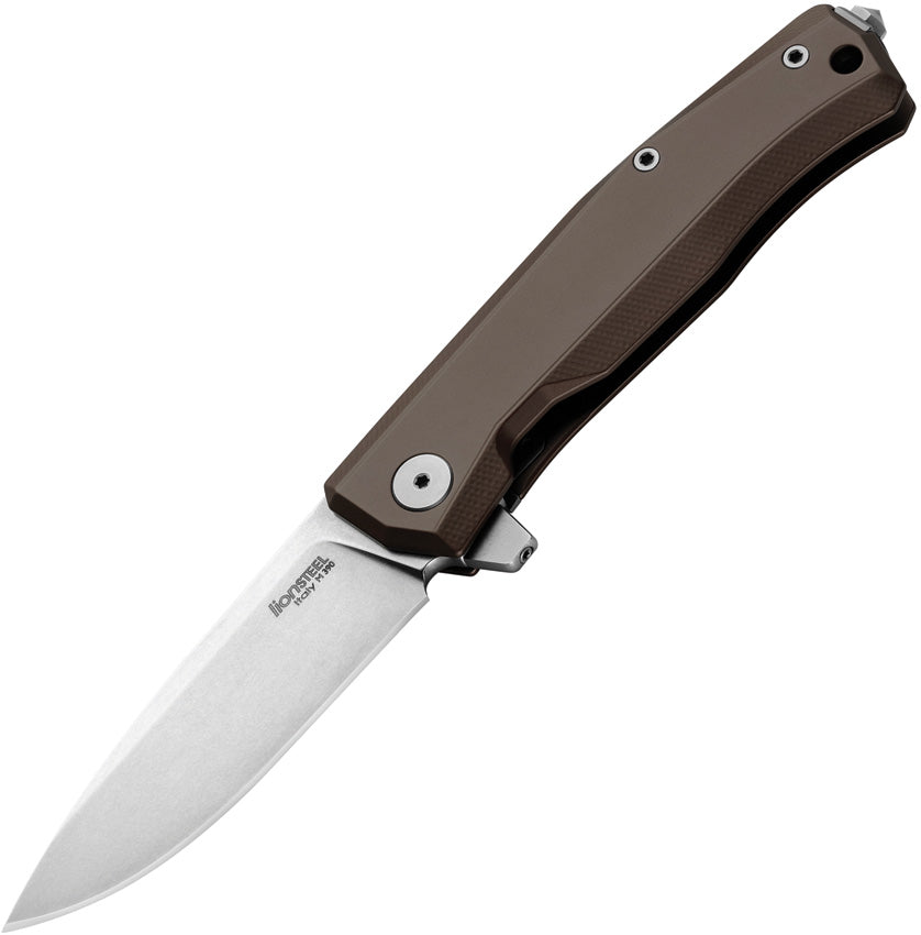 LionSTEEL Myto Framelock Aluminum Brown MT01A ES