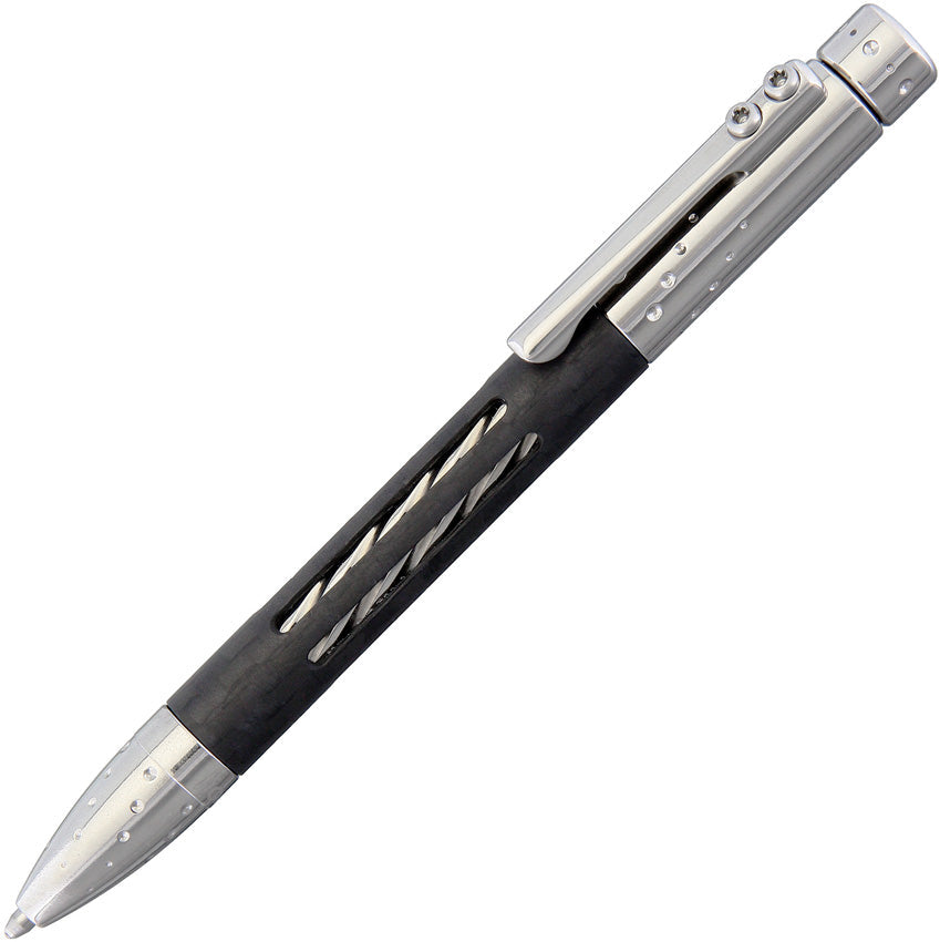 LionSTEEL Nyala Pen Carbon Fiber Silver NY FC GYS