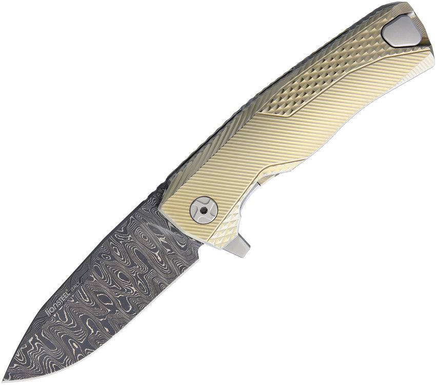 LionSTEEL ROK Titanium Framelock Gold ROK DD GL