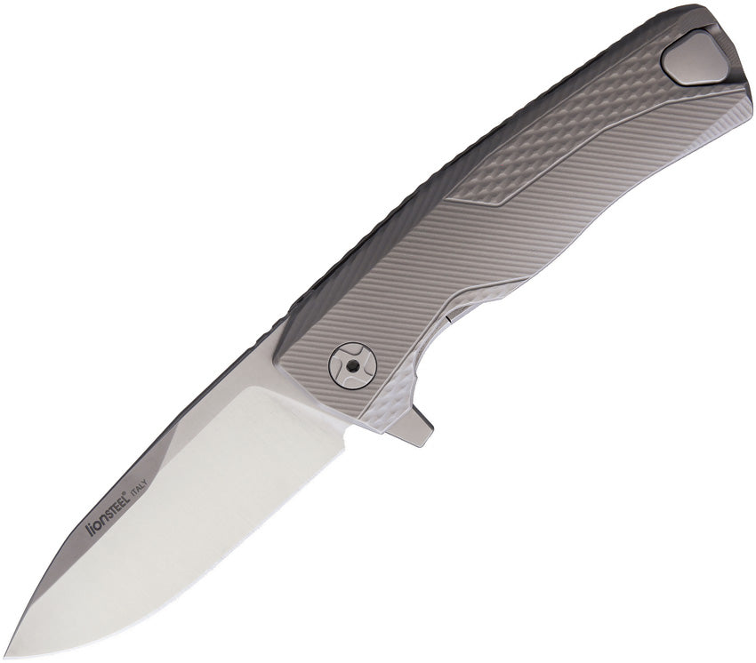 LionSTEEL ROK Titanium Framelock Gray ROK G