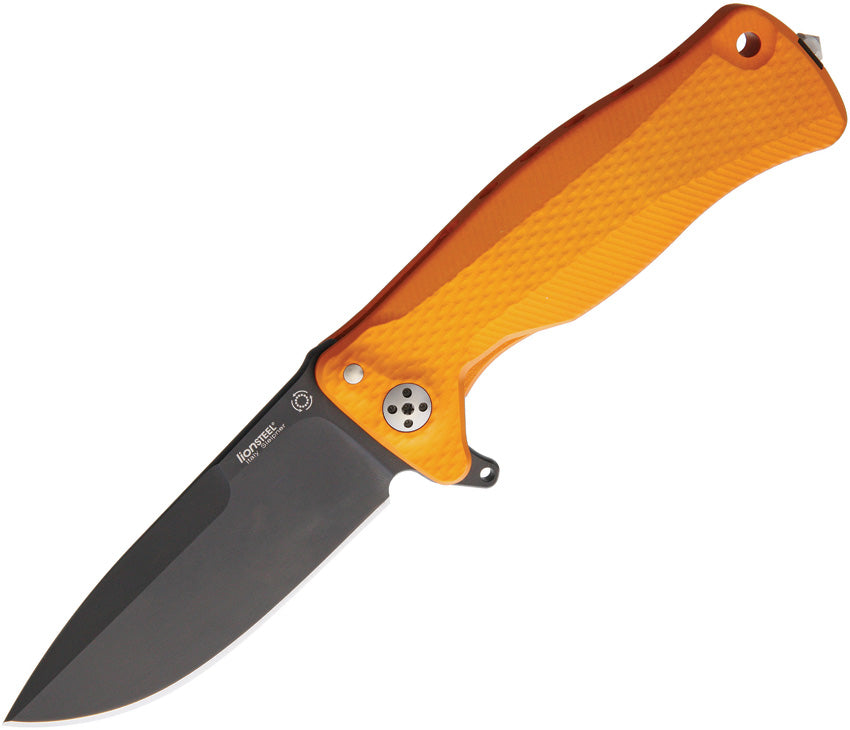 LionSTEEL SR11 Framelock Black Orange SR11A OB