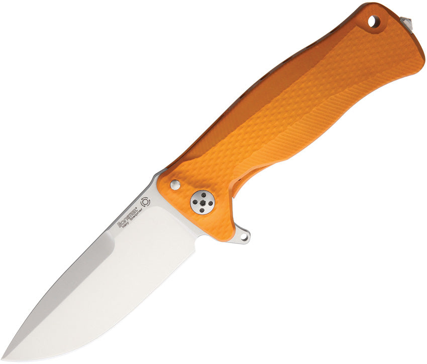 LionSTEEL SR11 Satin Orange Framelock SR11A OS