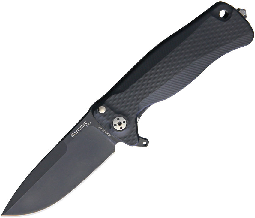 LionSTEEL SR22 Framelock Black SR22A BB