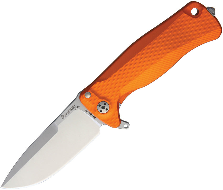 LionSTEEL SR22 Framelock Orange Satin SR22A OS