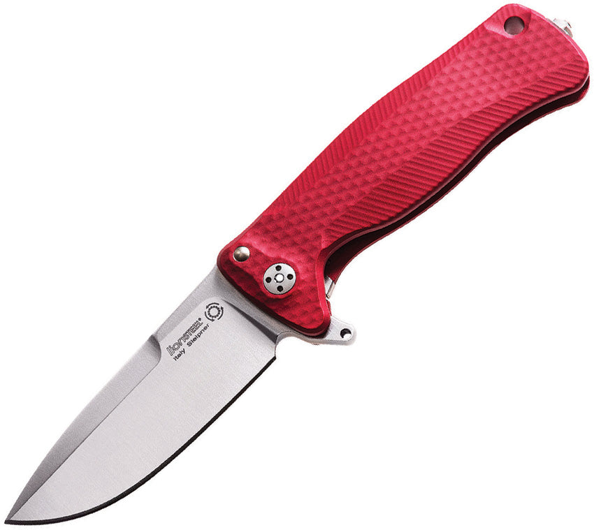 LionSTEEL SR22 Framelock Red Satin SR22A RS