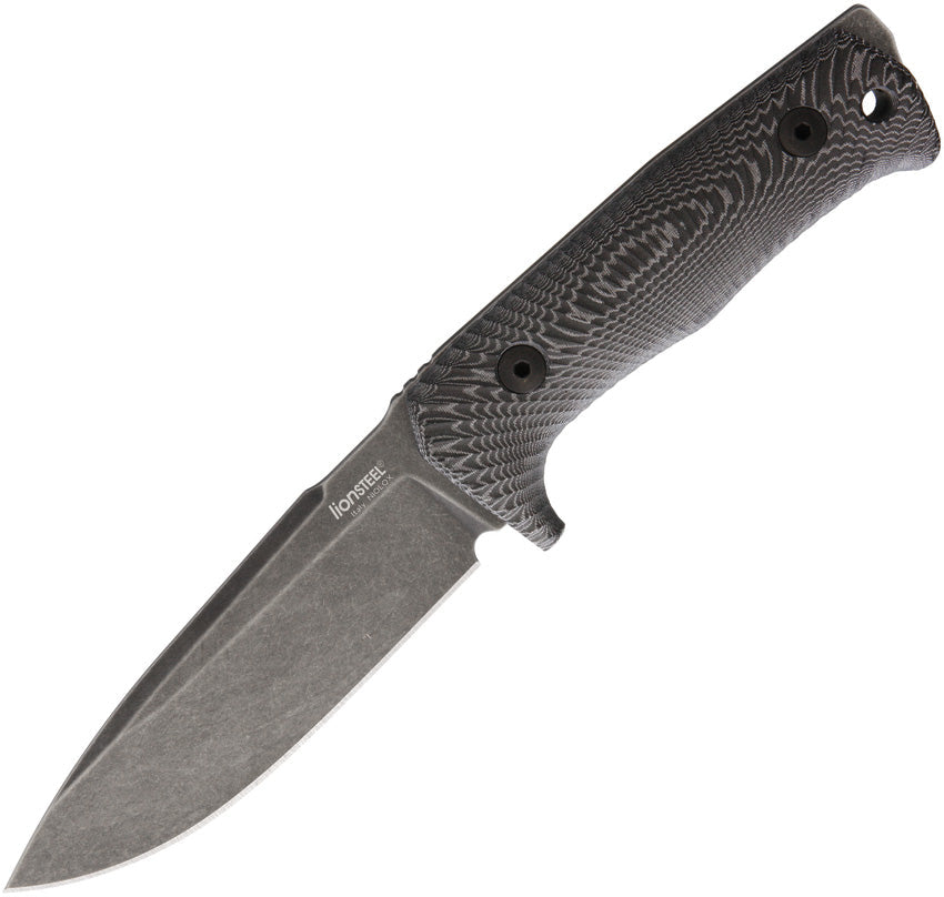 LionSTEEL T5 Fixed Blade Black T5B-MI