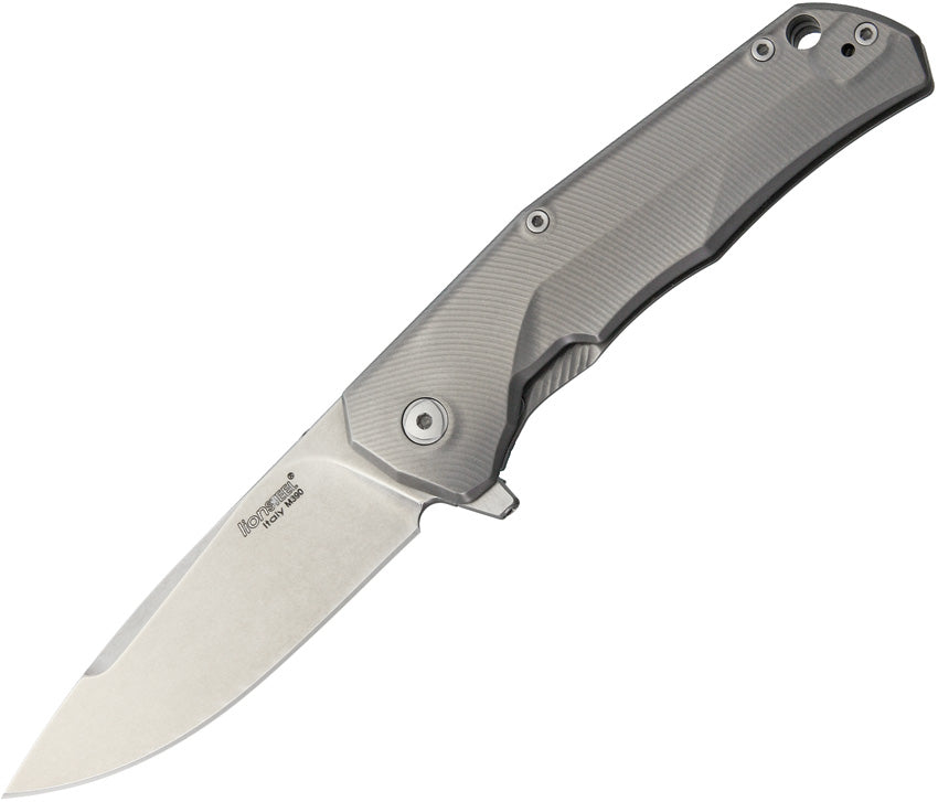 LionSTEEL TRE Titanium Framelock Gray TRE GY