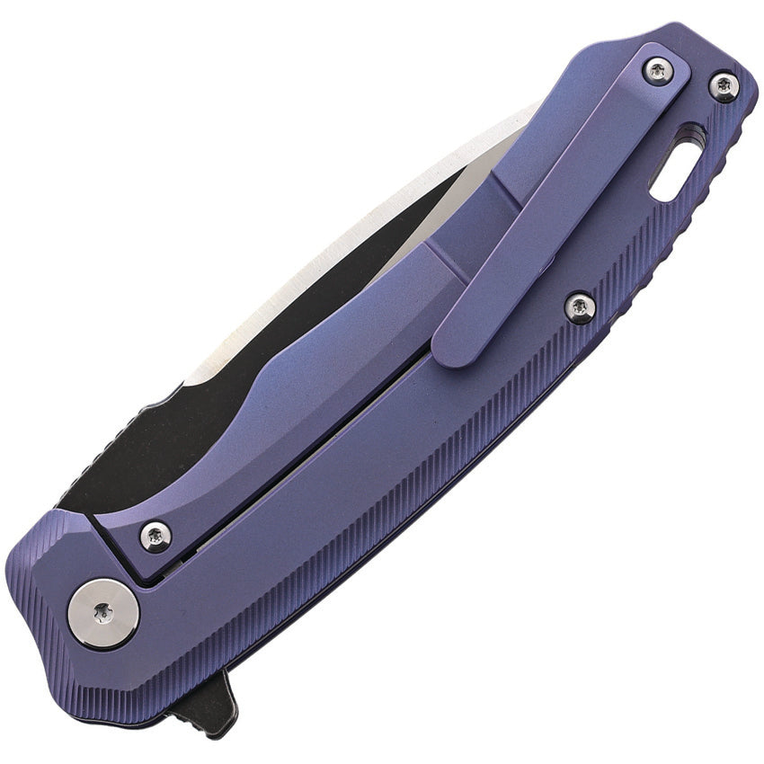 QSP Knife Woodpecker Framelock Purple