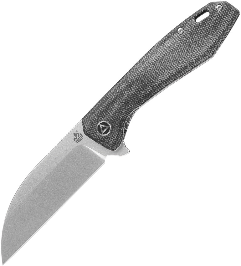 QSP Knife Pelican Linerlock Satin S35VN Black