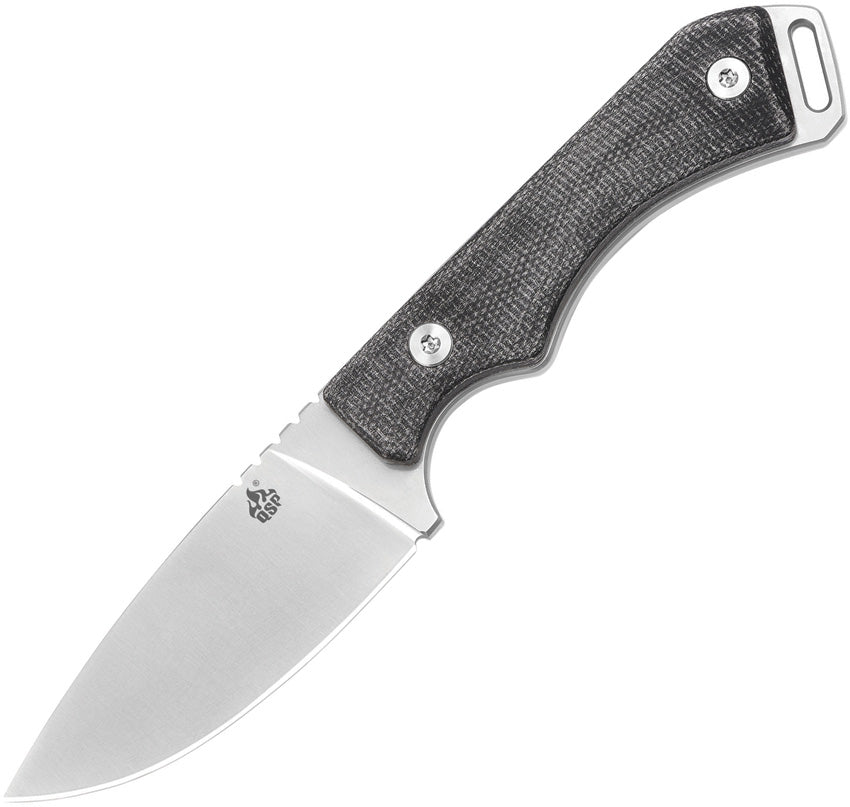 QSP Knife Workaholic Fixed Blade Black