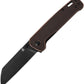 QSP Knife Penguin Linerlock Copper Black