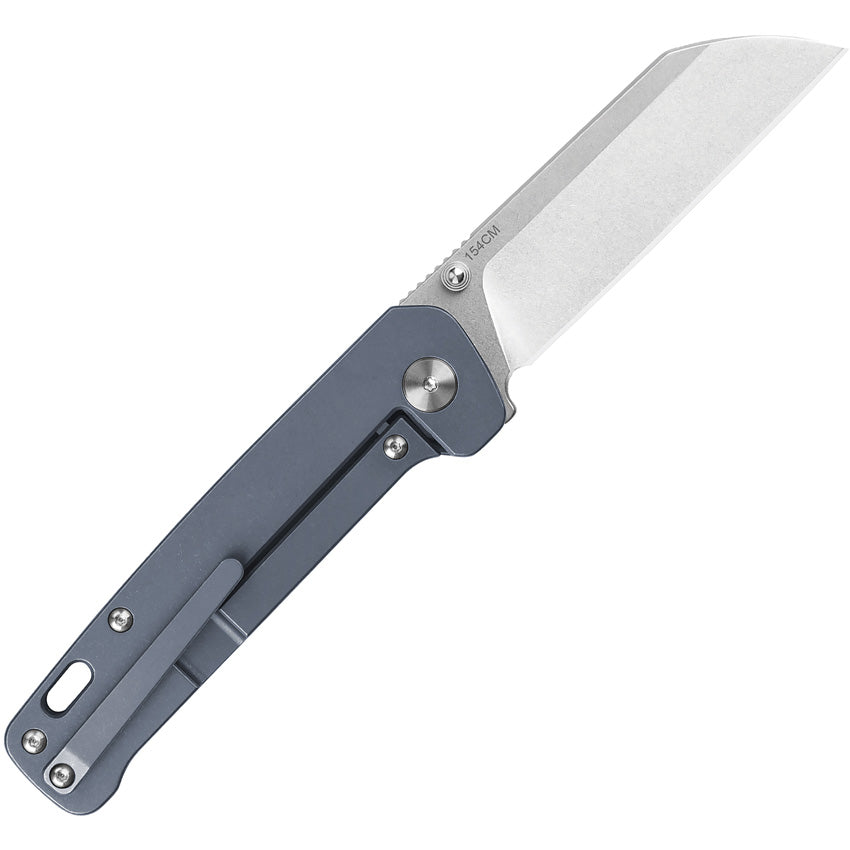 QSP Knife Penguin Linerlock Ti Blue Stonewash