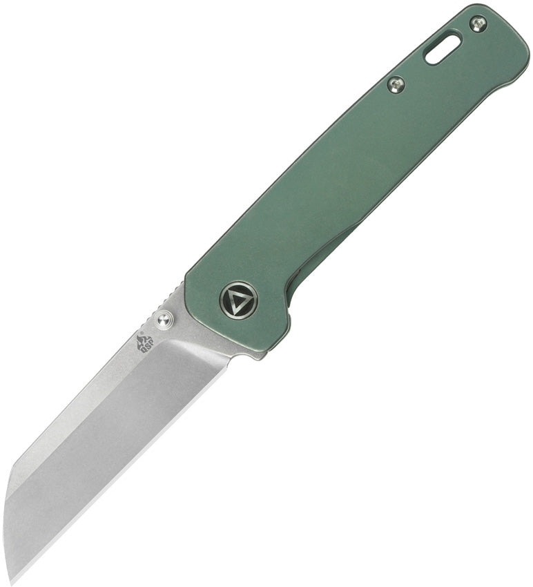 QSP Knife Penguin Linerlock Green