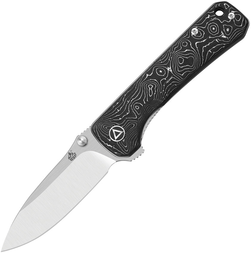 QSP Knife Hawk Linerlock Al Foil Satin