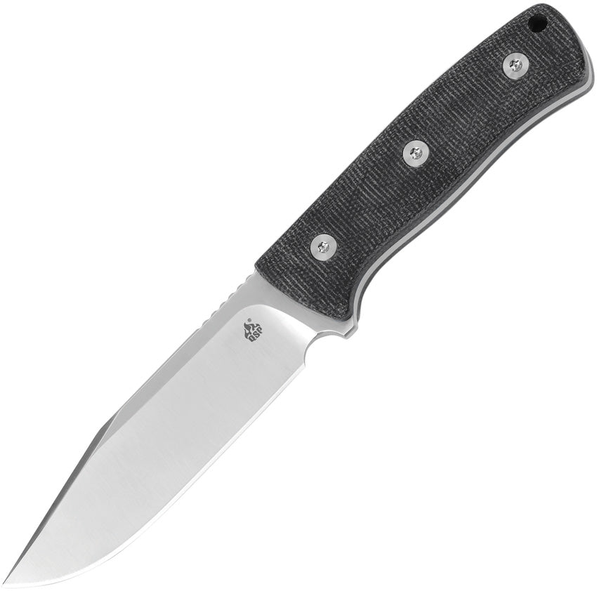 QSP Knife Bison Fixed Blade Black