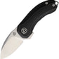 QSP Knife Hamster Framelock Black