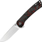 QSP Knife Osprey Linerlock G10/CF Satin