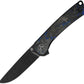 QSP Knife Osprey Linerlock G10/CF Black Stonewash