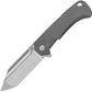QSP Knife Rhino Framelock Gray Bohler M390 Tanto