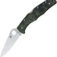 Spyderco Endura 4 Lockback Zome Green