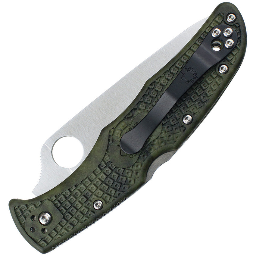 Spyderco Endura 4 Lockback Zome Green