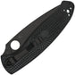 Spyderco Resilience Linerlock Black Oxide Serrated