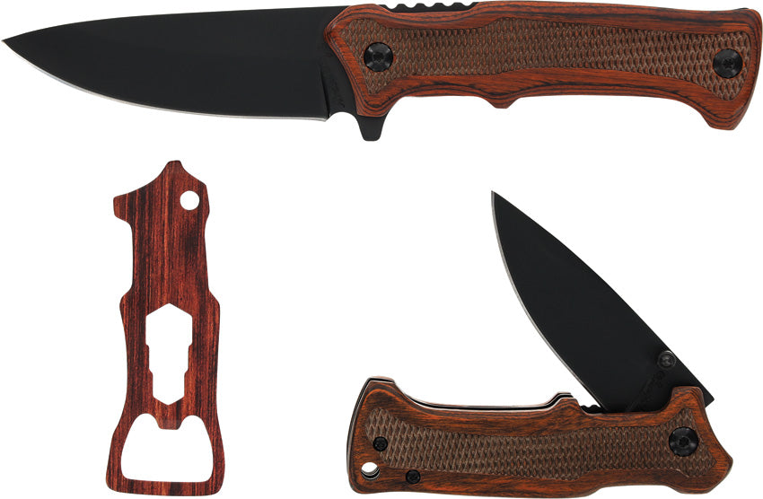 Schrade Uncle Henry Gift Set Pakkawood