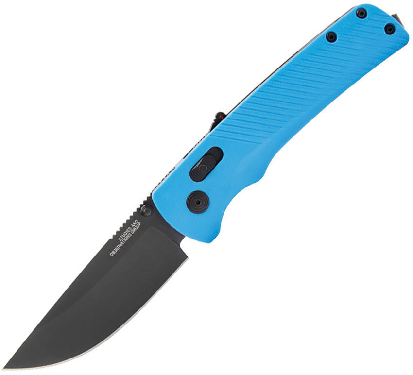 SOG Flash MK3 AT-XR Lock Assisted Opening Blue Green – KnifeStore.com