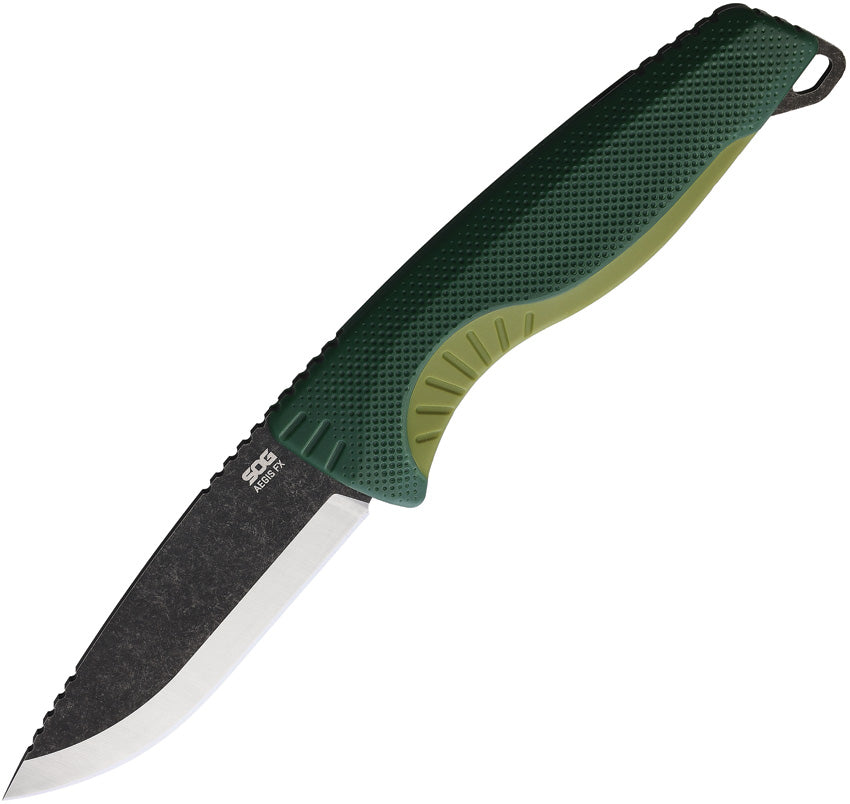 Sog Aegis FX Fixed Blade Green 