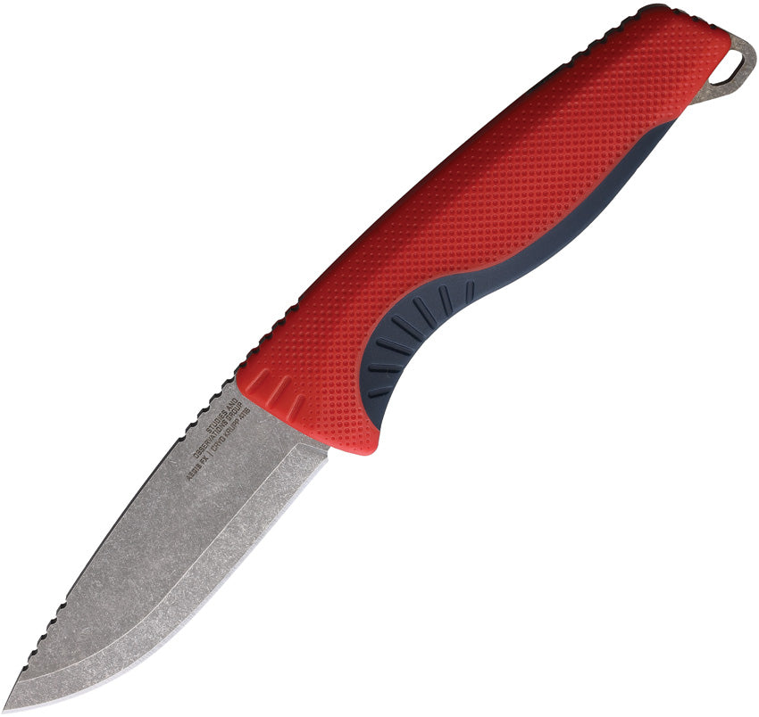 Sog Aegis FX Fixed Blade Red