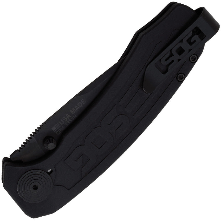 SOG Banner Button Lock USA Assisted Opening