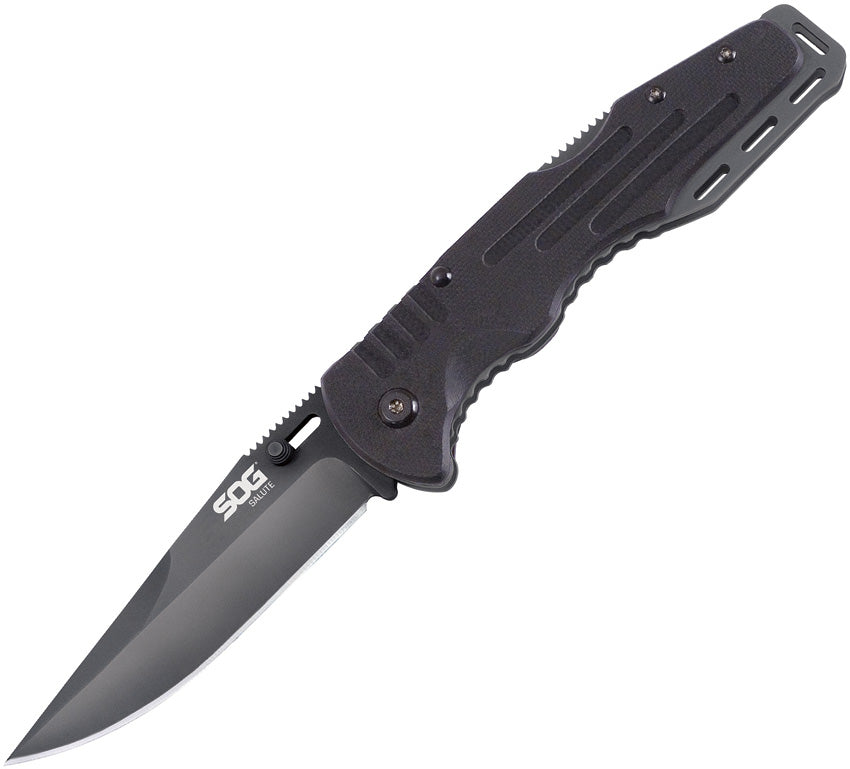 SOG Salute Lockback Black