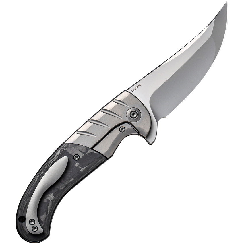 We Knife Curvaceous Framelock CF