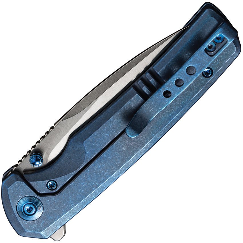 We Knife Subjugator Framelock Blue