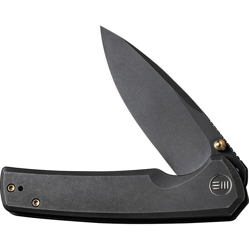 We Knife Subjugator Framelock Black Stonewash